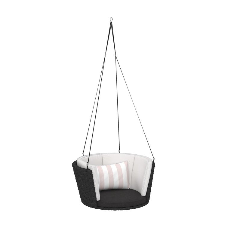 Novogratz Pink Poolside Patio Hanging Swing