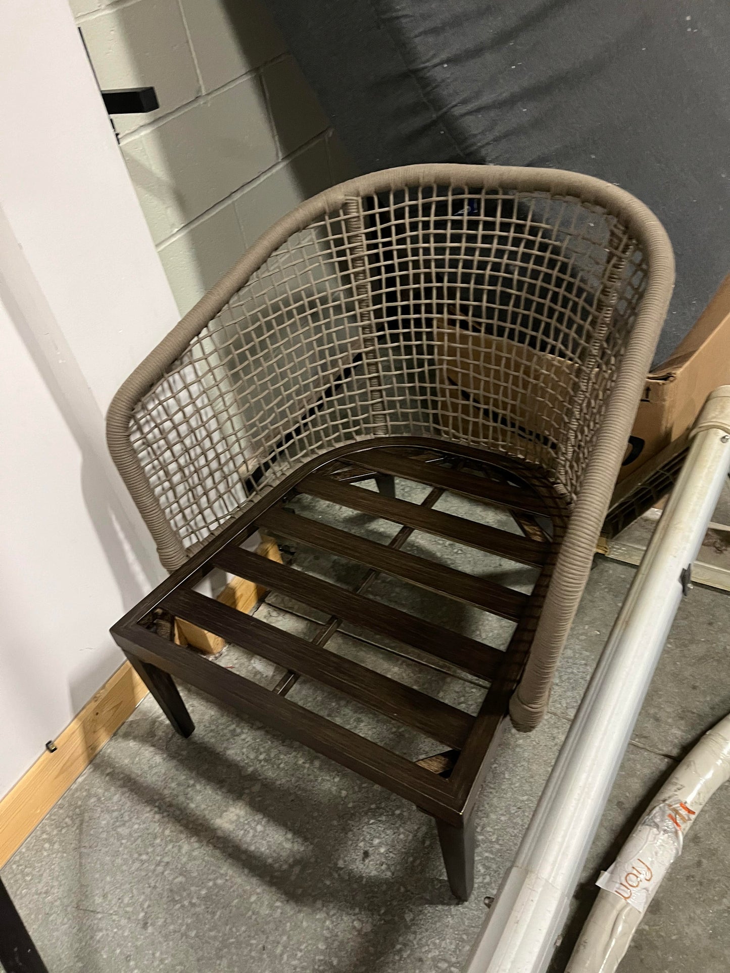 Risley Oversized Rope Patio Club Chair Project 62™