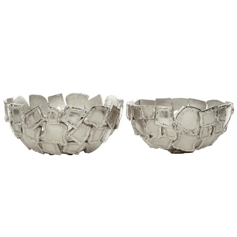 Escarcega Aluminum Decorative Bowl - Set of 2