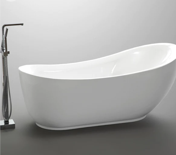 Freestanding Bathtub in White