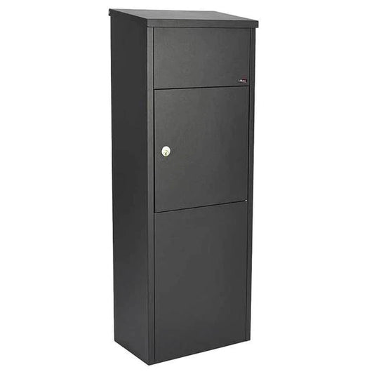 Allux Series 600 Top Loading Parcel Box in Black