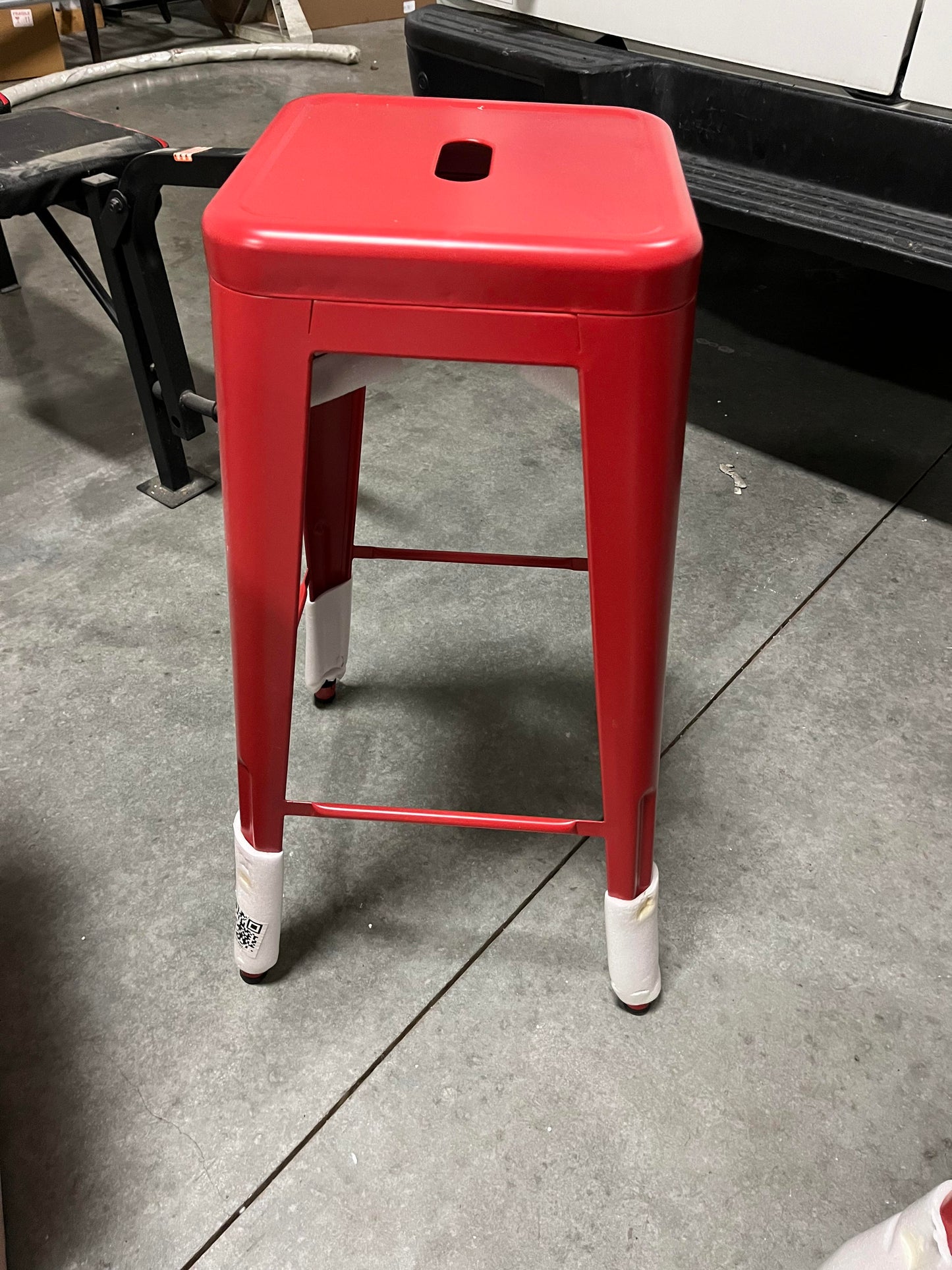 Target Backless Metal Counter Height Bar Stools in Red (3 in Stock)